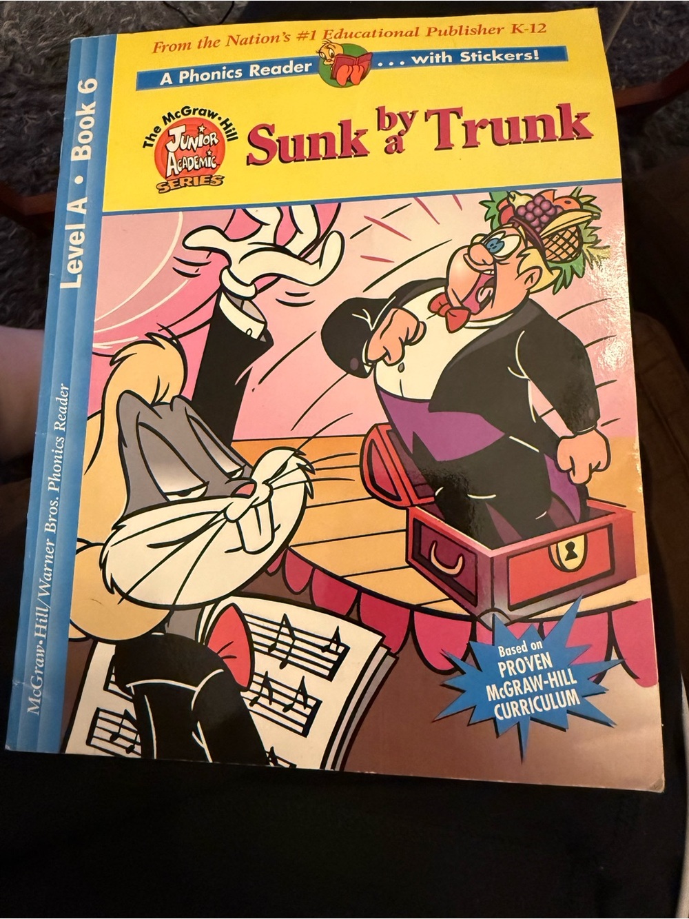 McGraw-Hill Sunk by a Trunk Level A Phonics Reader paperback